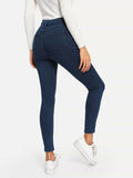 Women's Skinny Fit Jeans (High Rise | Ankle Length | Stretchable Fabric) (Available in Plus Sizes)