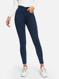 Women's Skinny Fit Jeans (High Rise | Ankle Length | Stretchable Fabric) (Available in Plus Sizes)