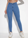 Women's Skinny Fit Jeans (High Rise | Ankle Length | Stretchable Fabric) (Available in Plus Sizes)