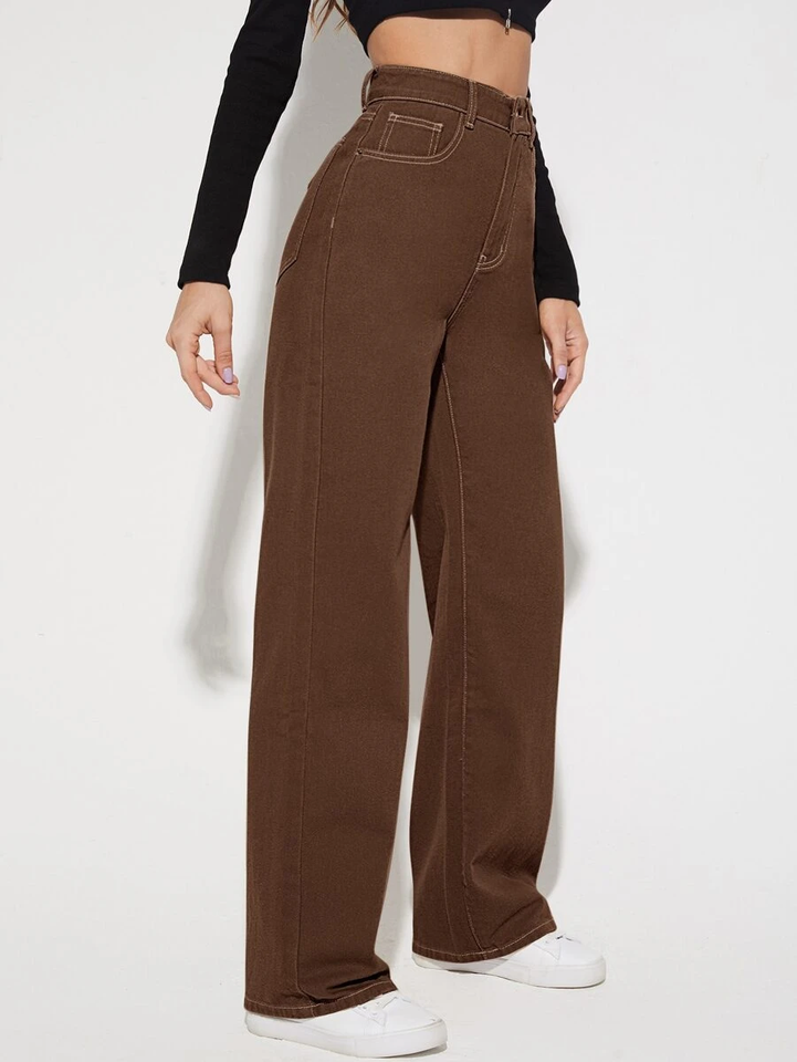HIGH Buy Modern Mix & Match Denim Collection: High-Waist to Baggy Fit Jeans for Every Woman - Discover Your Perfect Style