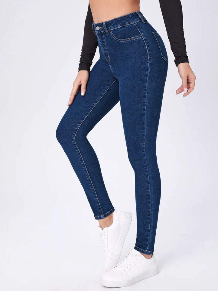 Women's Skinny Fit Jeans (High Rise | Ankle Length | Stretchable Fabric) (Available in Plus Sizes)