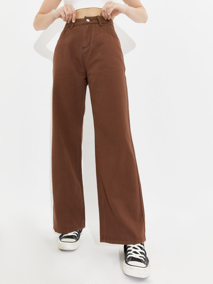 HIGH Buy Modern Mix & Match Denim Collection: High-Waist to Baggy Fit Jeans for Every Woman - Discover Your Perfect Style