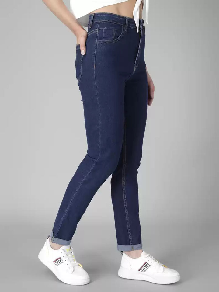 Women's Skinny Fit Jeans (High Rise | Ankle Length | Stretchable Fabric) (Available in Plus Sizes)
