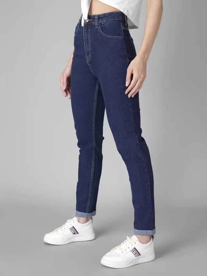 Women's Skinny Fit Jeans (High Rise | Ankle Length | Stretchable Fabric) (Available in Plus Sizes)