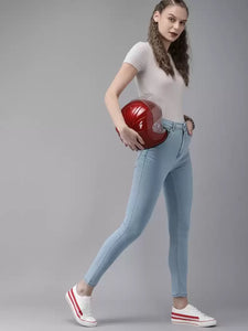 Women's Skinny Fit Jeans (High Rise | Ankle Length | Stretchable Fabric) (Available in Plus Sizes)