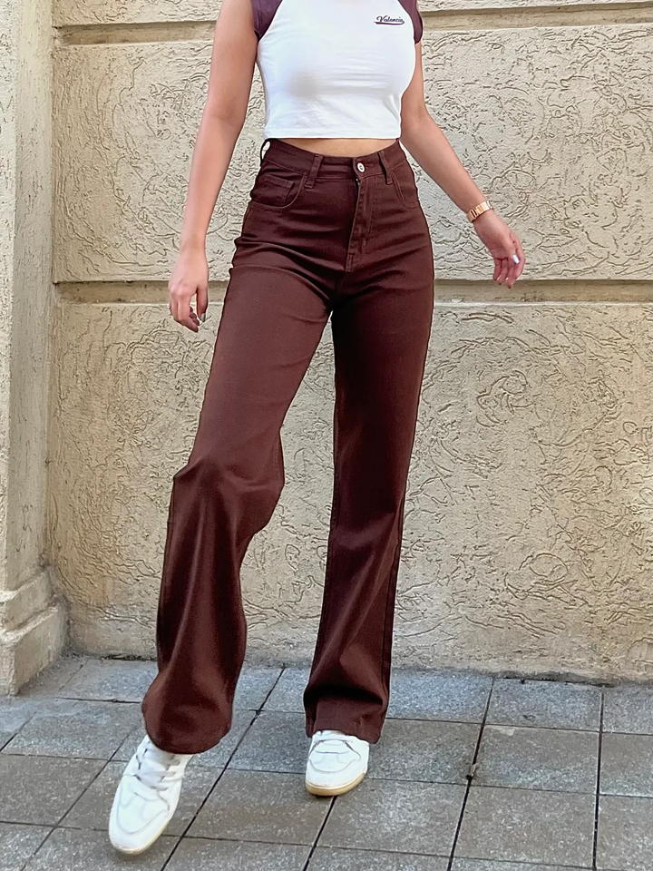 Women’s Baggy Jeans for Girls, High Waist Wide Leg Loose Fit Denim Jeans