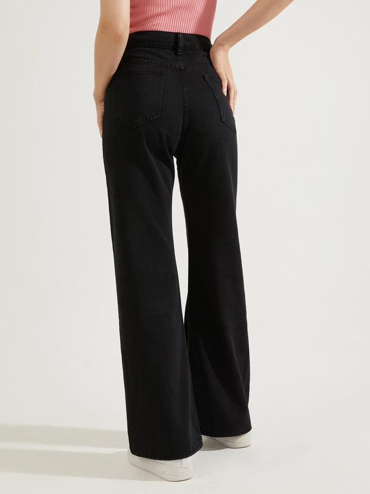 Women’s Baggy Jeans for Girls, High Waist Wide Leg Loose Fit Denim Jeans