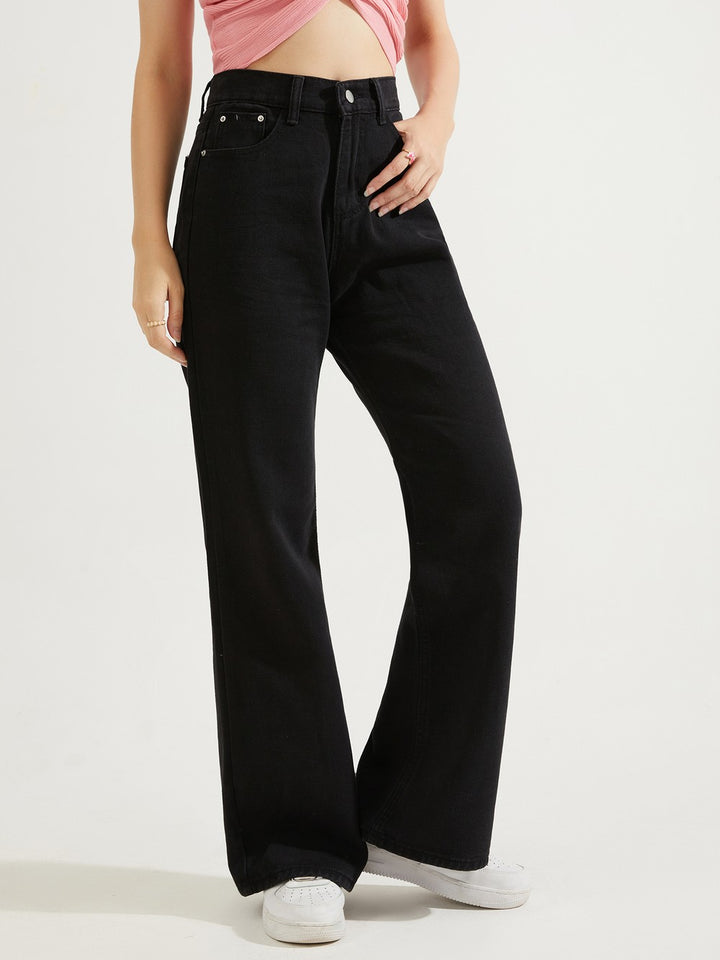 Women’s Baggy Jeans for Girls, High Waist Wide Leg Loose Fit Denim Jeans