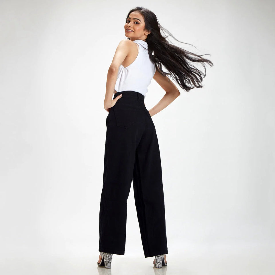 Women’s Baggy Jeans for Girls, High Waist Wide Leg Loose Fit Denim Jeans